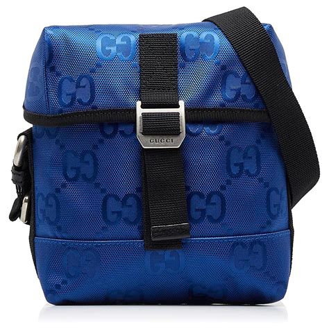 gucci 445597ds1at4179 ghost bag for sale|gucci blue econyl purses.